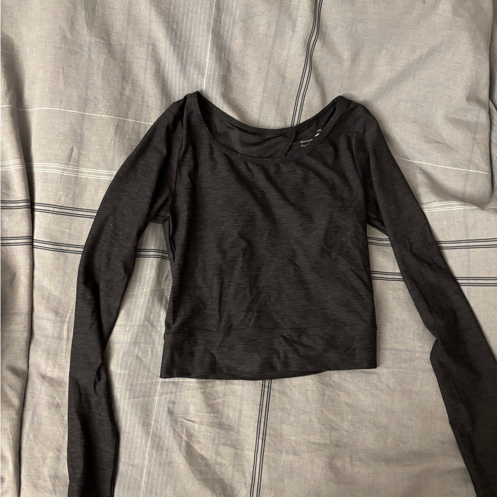Black Long Sleeve Women's Top